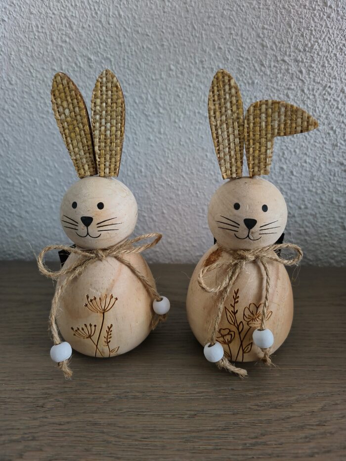 Houten konijnen - Afbeelding 5