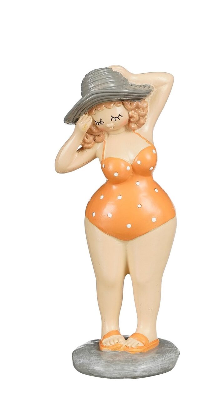 1150342 dame orange Vrouw orange - Afbeelding 1