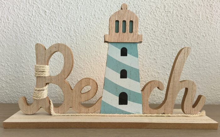 Beach vuurtoren blauw - Afbeelding 2