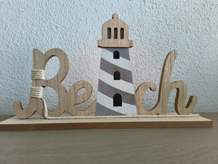 Beach vuurtoren grijs - Afbeelding 2