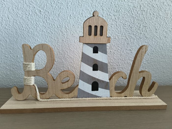 Beach vuurtoren grijs - Afbeelding 3