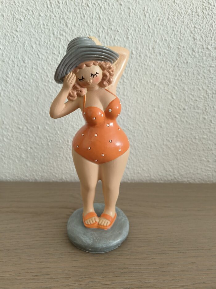 Vrouw orange - Afbeelding 2