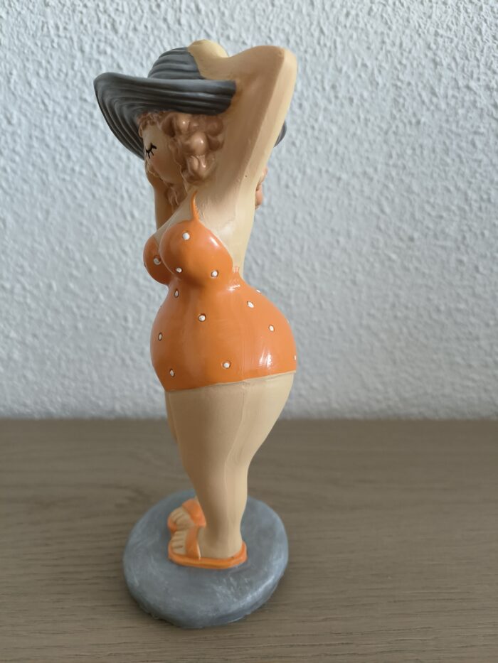 Vrouw orange - Afbeelding 4