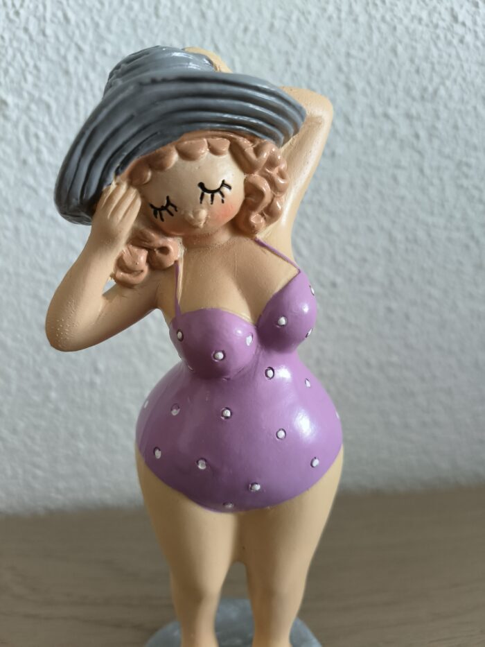 Vrouw paars - Afbeelding 6