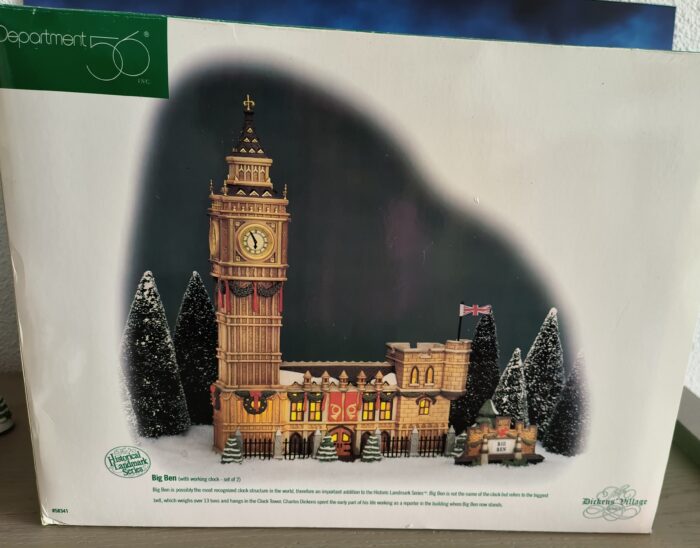 Dickens Village Historical Landmark “Big Ben" - Afbeelding 1