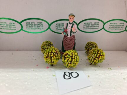 Foto 80 Bloembolletjes Groen/Geel