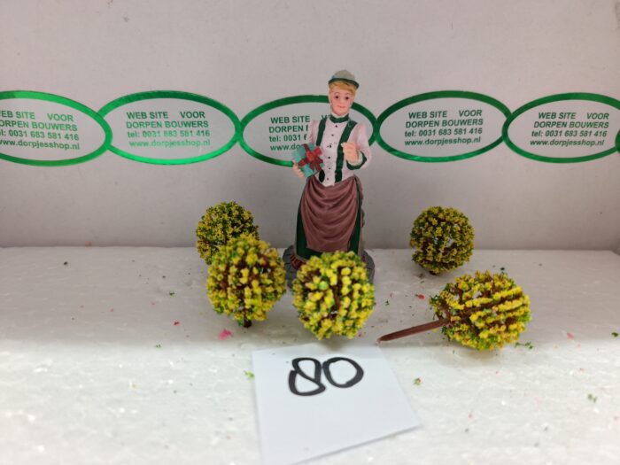 Foto 80 Bloembolletjes Groen/Geel - Afbeelding 3