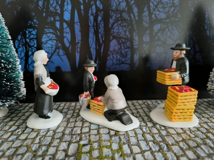 New England Village Amish family apples - Afbeelding 3