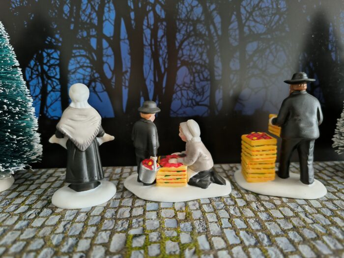 New England Village Amish family apples - Afbeelding 4