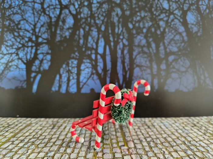 52669-3 Candy Cane Bench - Afbeelding 3