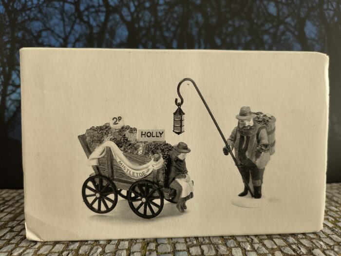 Chelsea Market Mistletoe Monger & Cart - Afbeelding 4