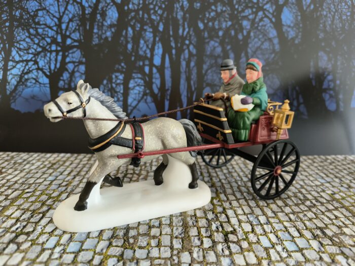 58401-1 Red Christmas Sulky - Afbeelding 1