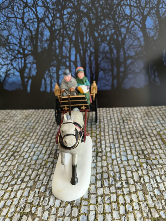 Red Christmas Sulky - Afbeelding 2