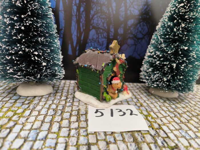 Foto 5132/48 Decorated Light Doghouse - Afbeelding 3