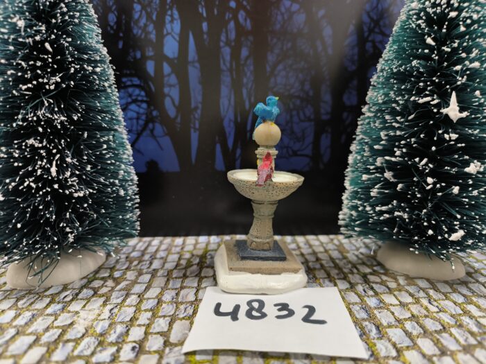 Foto 4832/34 Village Birdbath - Afbeelding 2