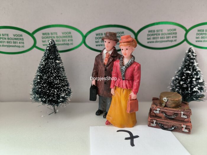 Hotelgasten met koffers - Afbeelding 3