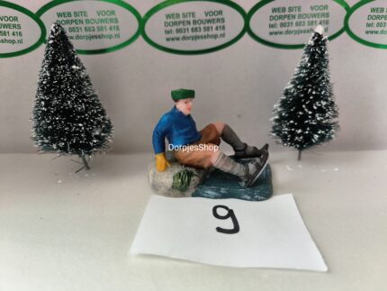 Jongen probeert het ijs