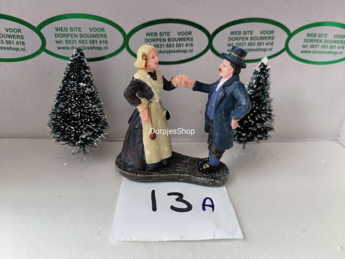 oplus_131074 Foto 13A Paar in Friese klederdracht - Afbeelding 1