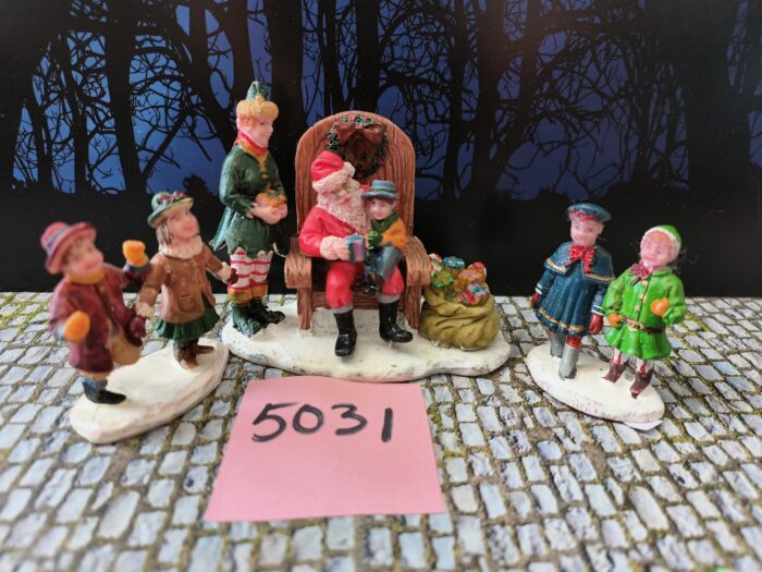 Foto 5031/44 Visiting Santa - Afbeelding 2