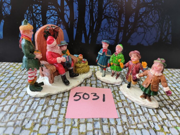 Foto 5031/44 Visiting Santa - Afbeelding 3