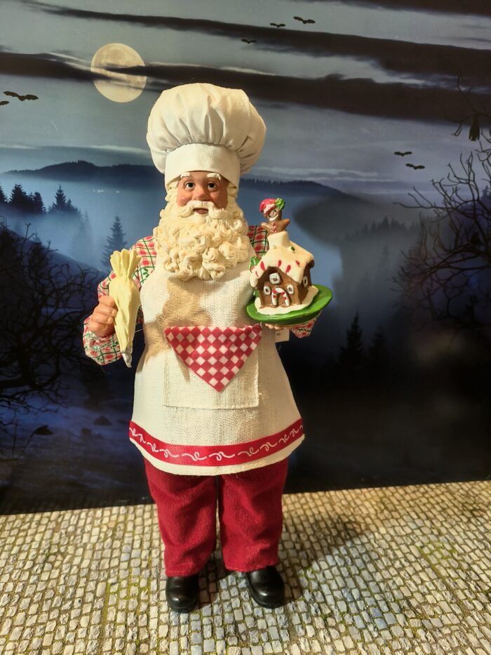 IMG20241129184440 8: Kerstman met cookiehuisje - Afbeelding 1