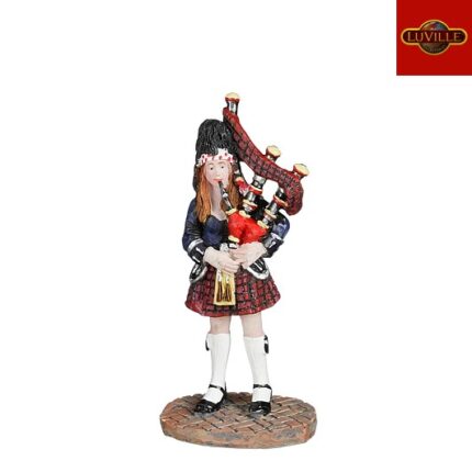 Carnaval bagpiper woman