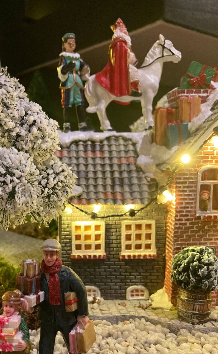 Sinterklaas on roof - Afbeelding 2