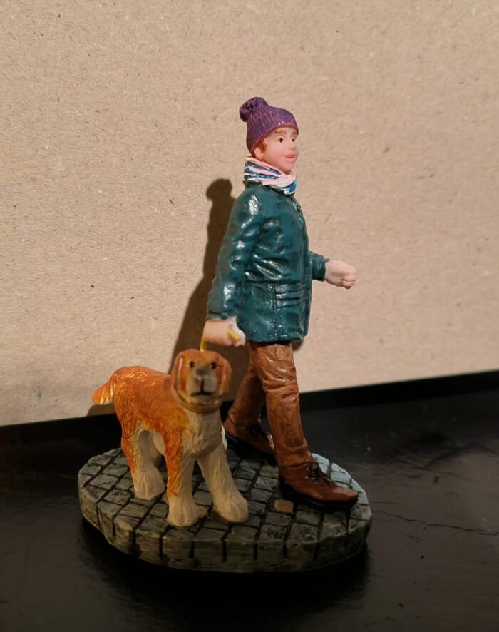 Man walking his dog - Afbeelding 2