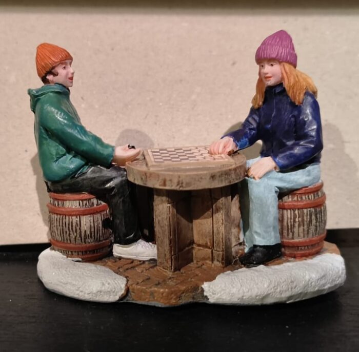 Playing checker - Afbeelding 2