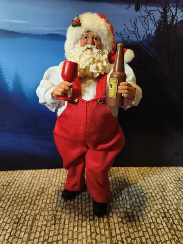 IMG20241202205656 16: Kerstman met fles wijn - Afbeelding 1