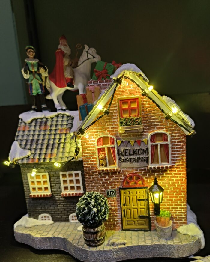 Sinterklaas on roof - Afbeelding 4