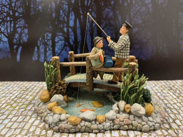 Fishing on the bridge - Afbeelding 2