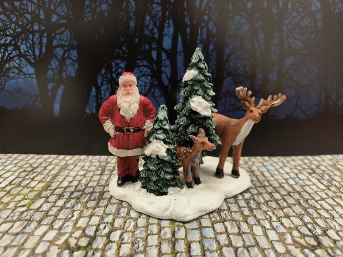 Santa and deers - Afbeelding 2