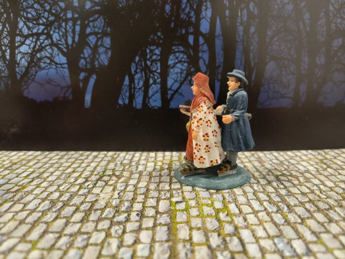 Hinderlooper Schaatsers met stok - Afbeelding 2