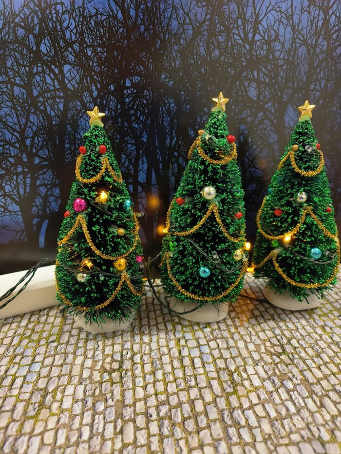 Miniatuur kerstboom met LED - Afbeelding 3