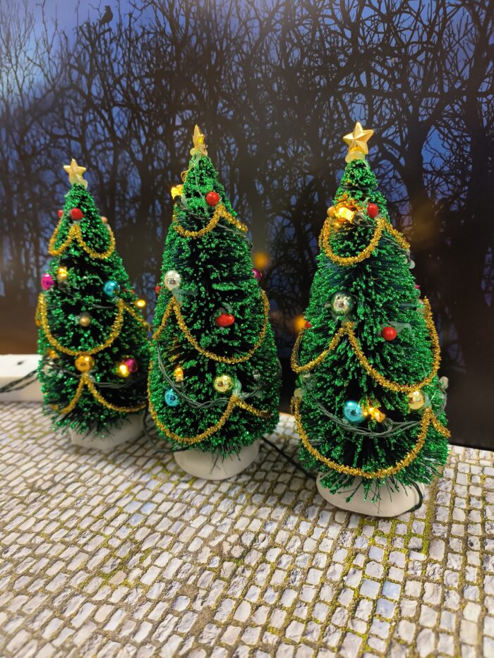 Miniatuur kerstboom met LED - Afbeelding 4