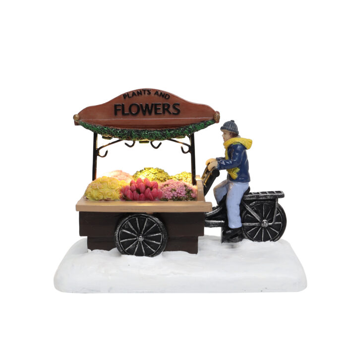 411292 Nostalgic Flower Bike Florist - Afbeelding 1