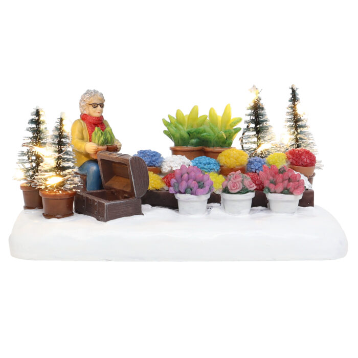 411293 Market Vendor Plants and Flowers - Afbeelding 1