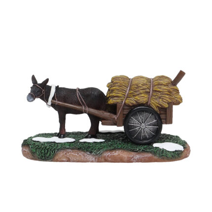 Donkey with Haycart