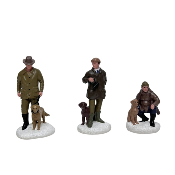 411326 Hunters with Dogs - Afbeelding 1