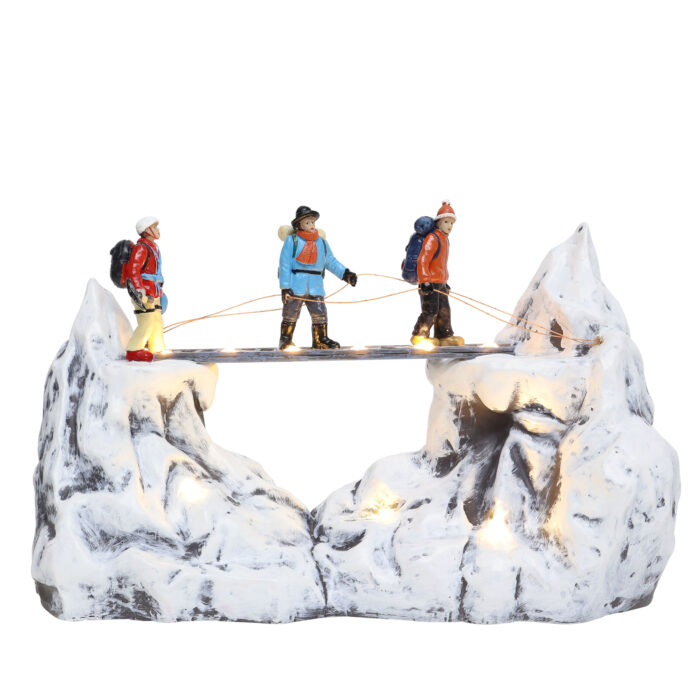 Hikers Across Ravine - Afbeelding 1