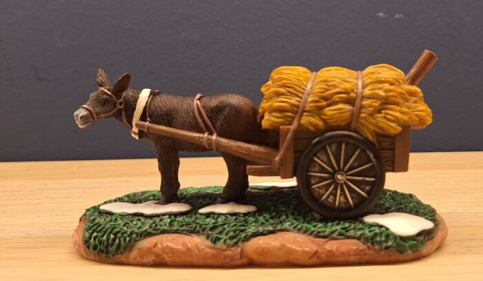 Donkey with Haycart - Afbeelding 2