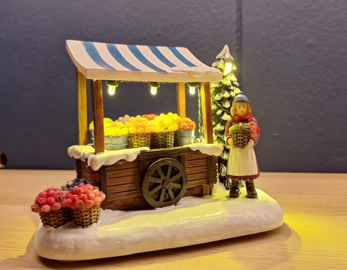 Nostalgic Flower Cart Florist - Afbeelding 2