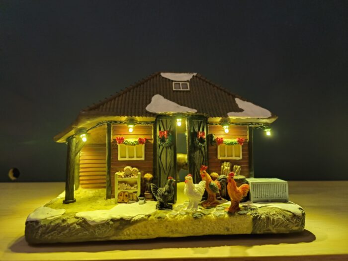 Pony Stable with Ponies and Chickens - Afbeelding 2