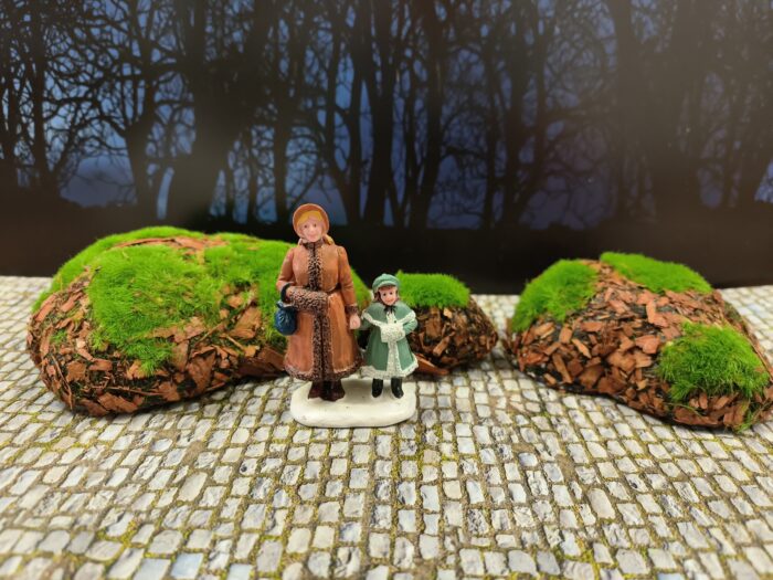 Mos met houtsnippers - Afbeelding 1