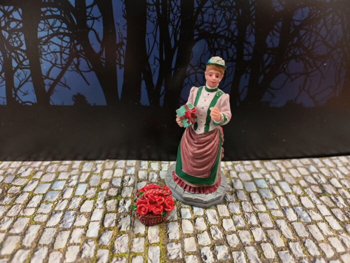 Mandje Rode rozen - Afbeelding 2