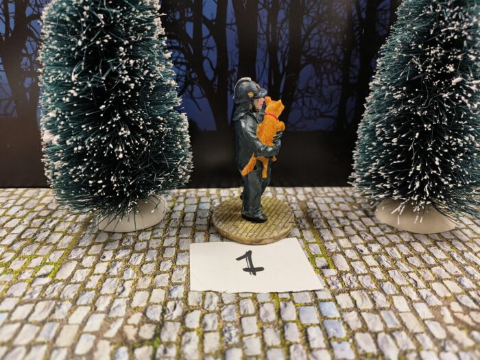 Intratuin Foto 1 Brandweerman met hond - Afbeelding 3