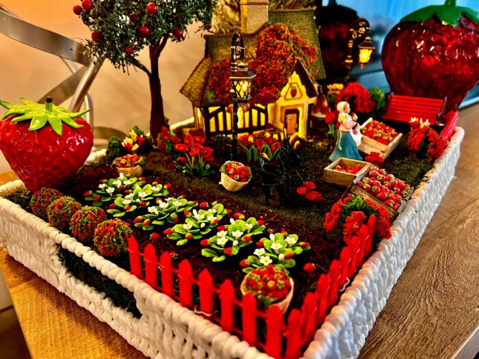 Rose/ Wit mosbedekker/klimplant - Afbeelding 3