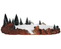 Display platform with trees large