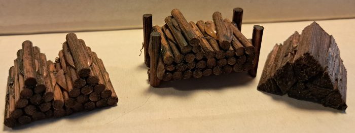 Stacked firewood (3) - Afbeelding 1